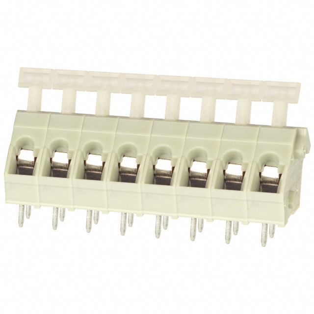 【ED3001/8-KD】TERM BLOCK 8POS 45DEG 5MM PCB
